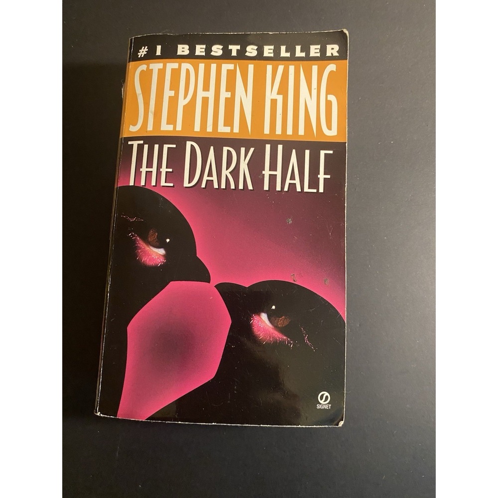 1990 The Dark Half by Stephen King Paperback Book